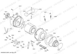 Щелочная помпа для стиралки Siemens 00144342