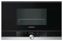 Микроволновая печь встраиваемая Siemens BE634LGS1, серебристый