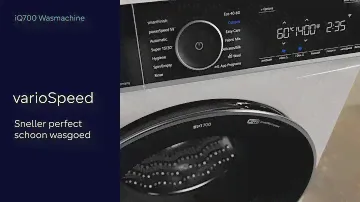 Siemens wasmachine varioSpeed iQ700 2023