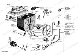 Щелочная помпа для стиралки Siemens 00130469