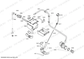 Дисплей для стиралки Siemens 00499888