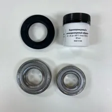 619808 Ремкомплект для стиральных машин Bosch Siemens (подшипники 6205+6206, сальник, смазка)