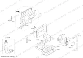 Помпа для электрокофеварки Siemens 12004536