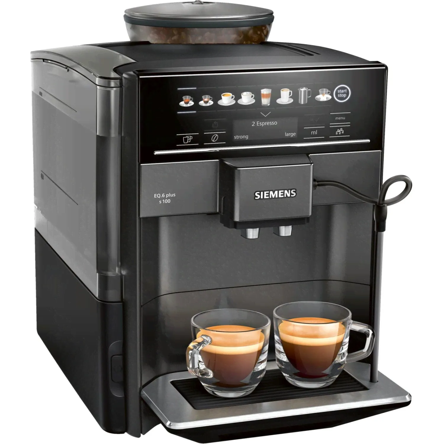 Кофемашина Siemens EQ.6 plus s100 TE651319RW графит