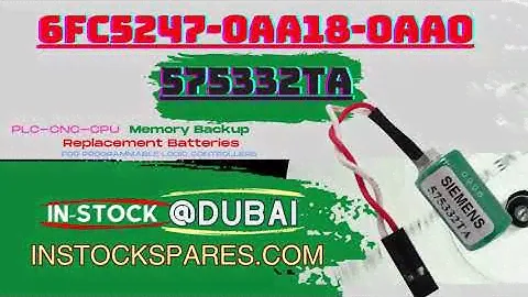 #instock #dubai  get today #siemens  #plcspares  #battery  6ES7971-1AA00-0AA0; #575332 ; #575332TA
