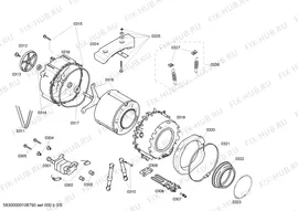 Щелочная помпа для стиралки Siemens 00144338