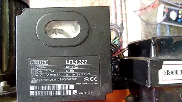 Chaud65-LFL1 Cycle de fonctionnement du coffret de sécurité
