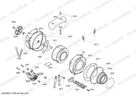 Диспенсер для стиралки Siemens 00664901