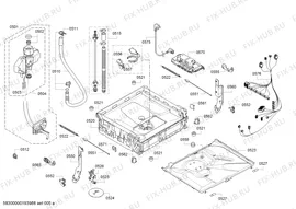 Крышка для посудомоечной машины Siemens 00619170