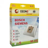 Синтетические мешки-пылесборники Ozone M-05 microne для пылесосов BOSCH, SIEMENS тип BBZ41FG