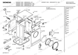 Инструкция по эксплуатации для стиралки Siemens 00519386